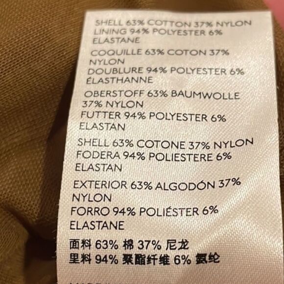 Anthropologie, Maeve Lace Patterned Top - Yellow and Brown XS - Picture 4 of 7